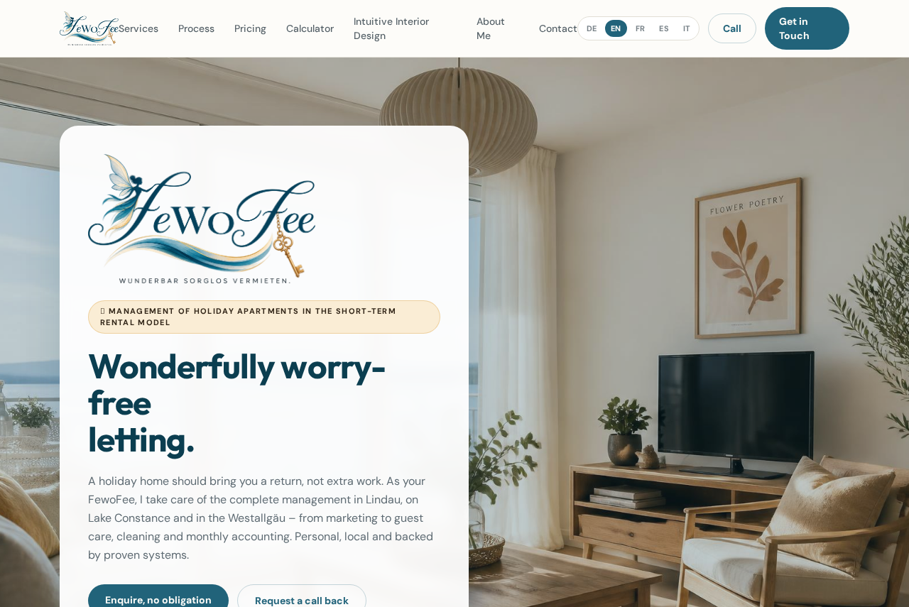 Logo & Webdesign für Ferienwohnungs-Inhaber – Beispiel 3